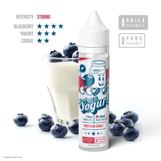 Příchuť Adam´s Vape Shake and Vape 10ml Blueberry Cookie Yogurt