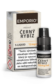 E-liquid Emporio Salt Černý Rybíz 10ml - 12mg