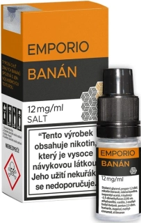 E-liquid Emporio Salt Banán 10ml - 12mg