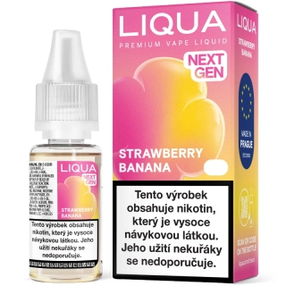 E-liquid LIQUA Strawberry Banana 10ml / 18mg