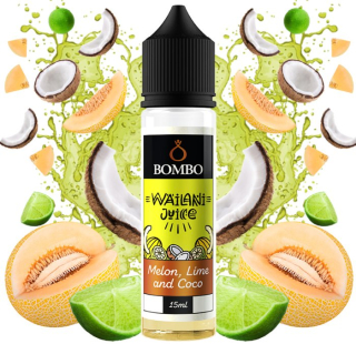 Příchuť Bombo Wailani Juice S&V 15ml Melon, Lime and Coco