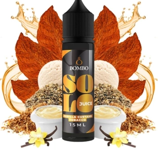 Příchuť Bombo Solo Juice S&V 15ml Vanilla Custard Tobacco
