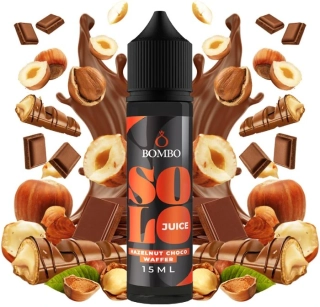 Příchuť Bombo Solo Juice S&V 15ml Hazelnut Choco Waffer