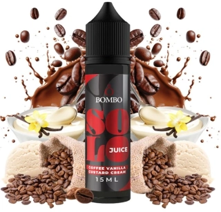 Příchuť Bombo Solo Juice S&V 15ml Coffee Vanilla Custard Cream