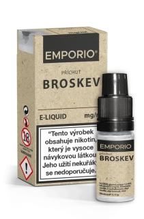E-liquid EMPORIO Broskev 10ml - 12mg