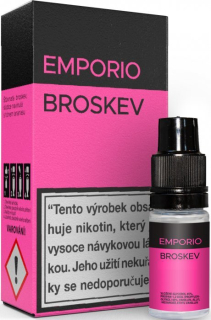 E-liquid EMPORIO Broskev 10ml - 12mg