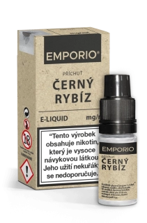 E-liquid EMPORIO Černý Rybíz 10ml - 18mg