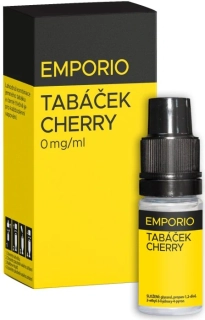 E-liquid EMPORIO Tabáček - Cherry 10ml - 0mg