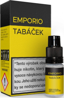 E-liquid EMPORIO Tabáček 10ml - 6mg