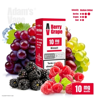 E-liquid Adam´s Vape SALT Berry Grape 10ml - 10mg