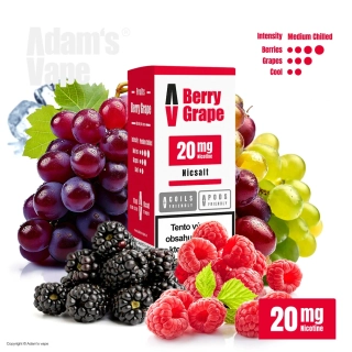 E-liquid Adam´s Vape SALT Berry Grape 10ml - 20mg