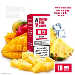 E-liquid Adam´s Vape SALT Mango Pineapple 10ml - 10mg