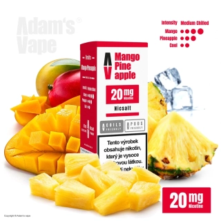 E-liquid Adam´s Vape SALT Mango Pineapple 10ml - 20mg