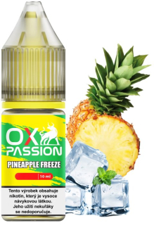 E-liquid OXVA OX PASSION Salts Pineapple Freeze 10ml - 20mg