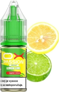 E-liquid OXVA OX PASSION Salts Lemon Lime 10ml - 20mg