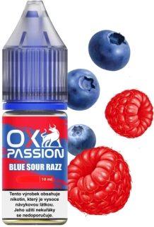 E-liquid OXVA OX PASSION Salts Blue Sour Razz 10ml - 10mg