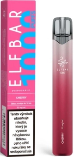 Jednorázová elektronická cigareta Elf Bar 1000 Cherry 20mg