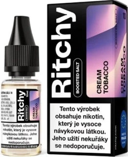E-liquid Ritchy Salt Cream Tobacco 10ml - 20mg