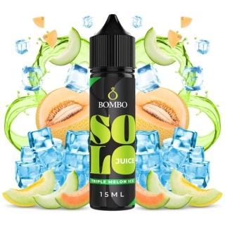 Příchuť Bombo Solo Juice S&V 15ml Triple Melon Ice