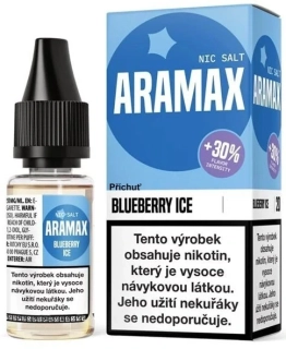 E-liquid Aramax Salt Blueberry Ice 10ml - 20mg