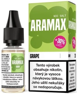 E-liquid Aramax Salt Grape 10ml - 10mg