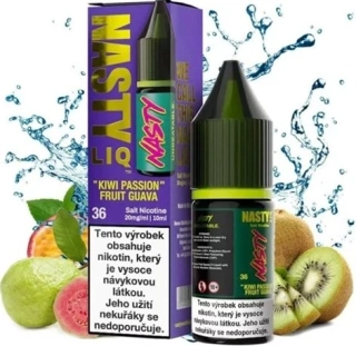 E-liquid Nasty LIQ Salt Kiwi Passion Fruit Guava 10ml - 10mg