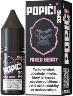 E-liquid POPIČ! Salt Mixed Berry 10ml - 20mg