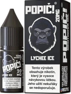 E-liquid POPIČ! Salt Lychee Ice 10ml - 20mg