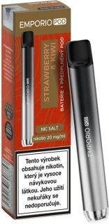 Elektronická cigareta EMPORIO POD 500mAh Strawberry & Kiwi 20mg