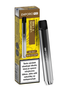 Elektronická cigareta EMPORIO POD 500mAh Lemon & Lime 20mg
