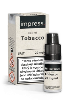 E-liquid IMPRESS SALT Tobacco 10ml - 20mg