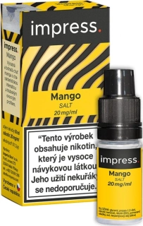 E-liquid IMPRESS SALT Mango 10ml - 20mg