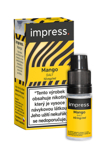 E-liquid IMPRESS SALT Mango 10ml - 10mg