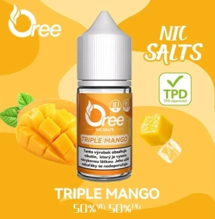E-liquid Oree SALT Triple Mango 10ml - 18mg