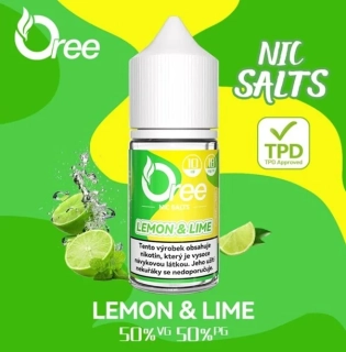 E-liquid Oree SALT Lemon & Lime 10ml - 18mg