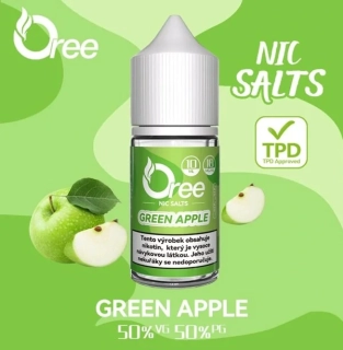 E-liquid Oree SALT Green Apple 10ml - 18mg