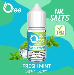 E-liquid Oree SALT Fresh Mint 10ml - 18mg
