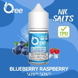 E-liquid Oree SALT Blueberry Raspberry 10ml - 18mg
