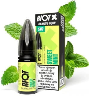 E-liquid RIOT X Salt Sweet Mint 10ml - 10mg