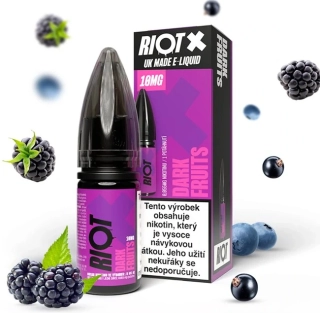 E-liquid RIOT X Salt Dark Fruits 10ml - 20mg
