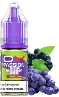 E-liquid OXVA OX PASSION Salts Blackcurrant Squash 10ml - 20mg