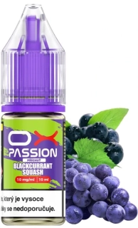 E-liquid OXVA OX PASSION Salts Blackcurrant Squash 10ml - 10mg