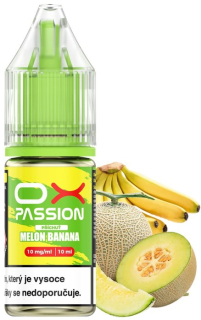E-liquid OXVA OX PASSION Salts Melon Banana 10ml - 10mg