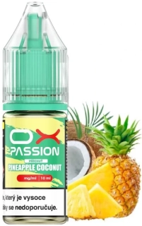 E-liquid OXVA OX PASSION Salts Pineapple Coconut 10ml - 20mg