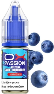 E-liquid OXVA OX PASSION Salts Sweet Blueberry 10ml - 20mg