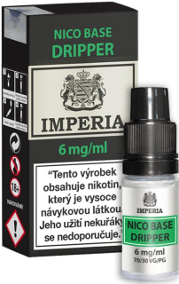 Nikotinová báze IMPERIA Dripper PG30/VG70 10ml - 6mg