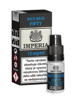 Nikotinová báze IMPERIA Fifty PG50/VG50 10ml - 12mg