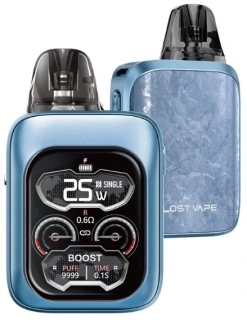 Elektronická cigareta Lost Vape URSA Baby 3 Pro Pod 1300mAh Moonsteel Blue
