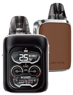 Elektronická cigareta Lost Vape URSA Baby 3 Pro Pod 1300mAh Espresso Leather