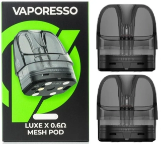 Náhradní cartridge (POD) Vaporesso Luxe X Mesh Pod 0,6ohm / 5ml (2Pack)